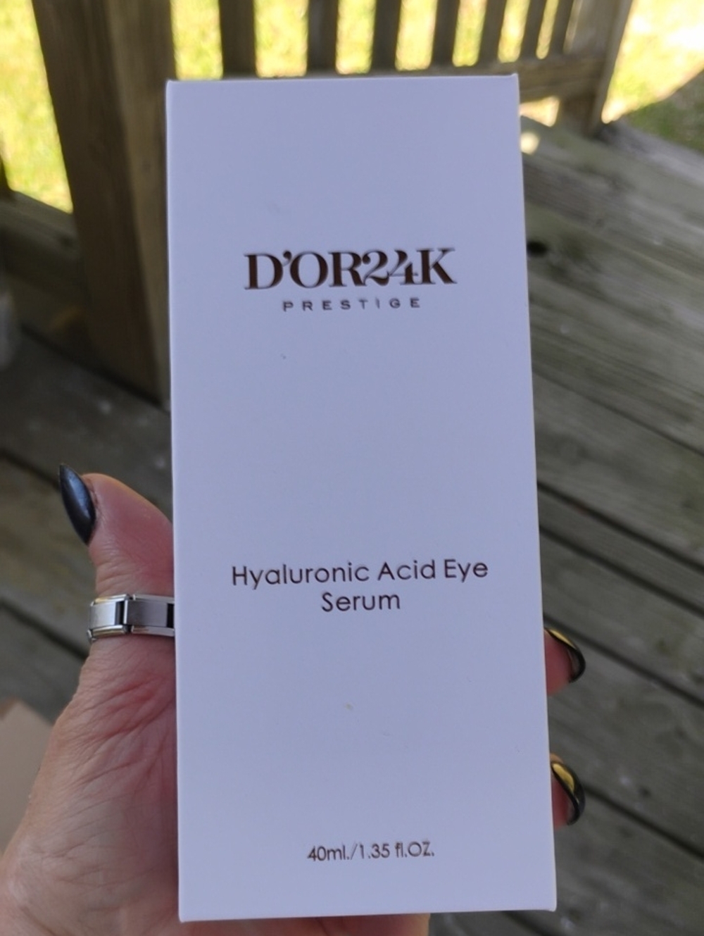 D'OR24K Prestige Hyaluronic Acid Eye Serum - White